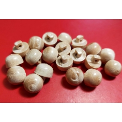 Guzik drewniany perełka duża